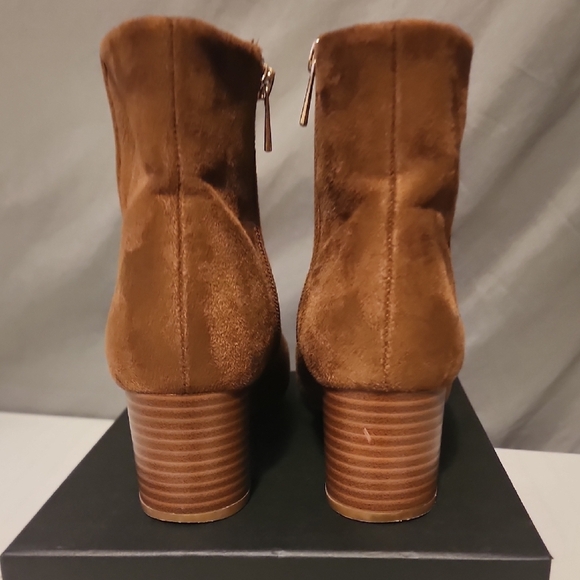a new day Tan Suede Ankle Boots - Picture 5 of 8